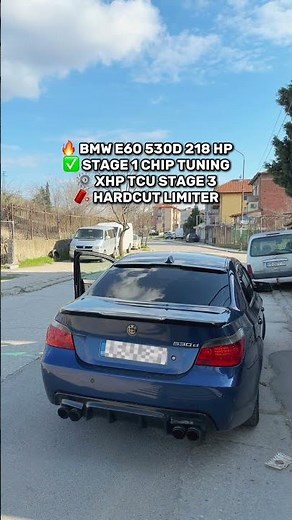 Bmw e60 530d 218 hp stage 1 chip tuning remap xhp tcu stage 3 hardcut limiter m57