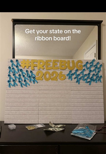 Get Your State on the Ribbon Board – Send $1 to Add Your State