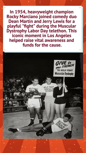 Rocky Marciano vs. Martin & Lewis (1954) 🥊
