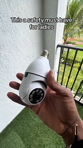 💡 Meet Light Bulb Cam V3 – Smarter. Safer. Simpler. 🏠🔒 Turn your ordinary light socket into a 24/7 security system! This genius bulb camera installs in seconds — no tools, no hassle — and gives you a crystal-clear view of your home anytime, anywhere. 📲 ✨ Why Homeowners Love It: ✔️ 1080P HD night vision – See everything, even in the dark ✔️ 360° panoramic view – No blind spots, total coverage ✔️ Motion alerts & auto tracking – Stay one step ahead ✔️ Two-way audio – Hear and speak in real time