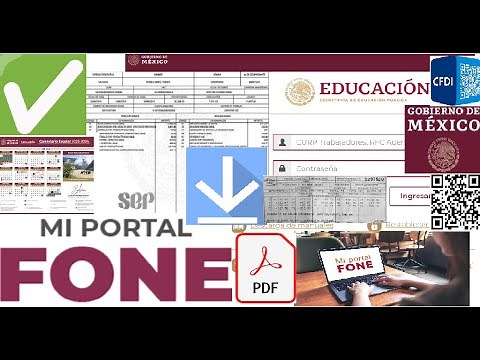 2025.-COMO DESCARGAR RECIBO-TALÓN DE CHEQUE FONE SEP MAESTROS-NUEVO MÉTODO A DETALLE PASO A PASO