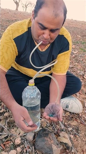 DIY Automatic Hand Washing System! 😲 #campinghacks #creativesurvival #survivalskills