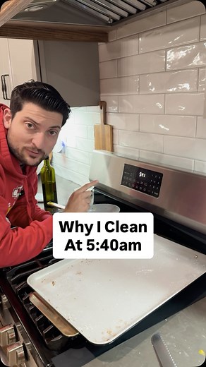 This is why I clean at 5 in the morning #dobetter #cleaningmotivation #menwhoclean #mentalload #dadlife | Dobetterjonathan