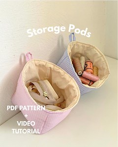 Hanging Storage Pod Sewing Pattern – Beginner Friendly, PDF Download, Pod Organizer - Etsy Canada