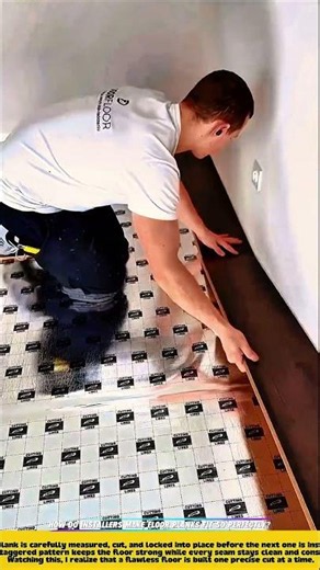 How Do Installers Make Floor Planks Fit So Perfectly?
