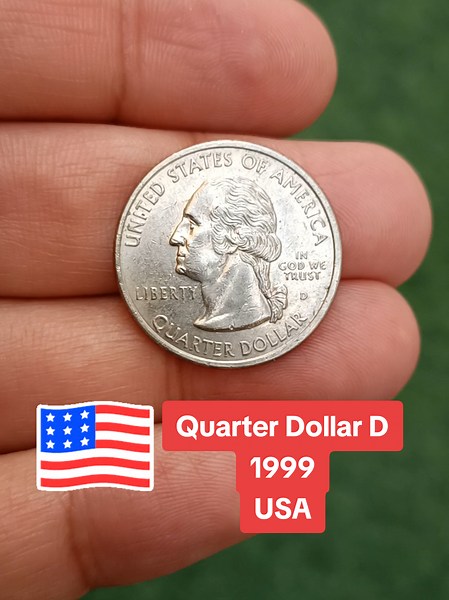 Quarter Dollar D 1999: Georgia Commemorative Coin