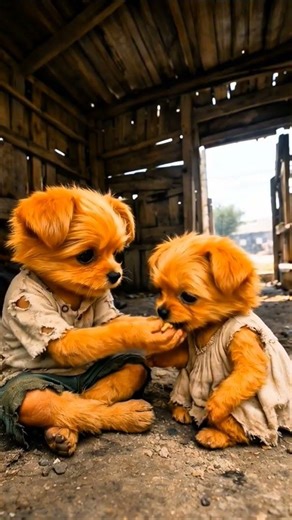 They Have No Home, Only Each Other 🐶💔