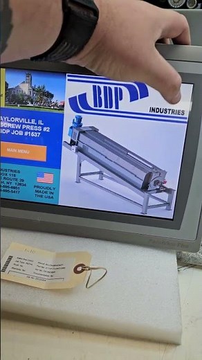 Allen Bradley 2711P-T12W21D8S PanelView Plus 7 #onestopresource #testing #allenbradley