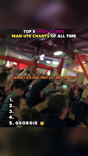 Ranking The Most Iconic Manchester United Chants