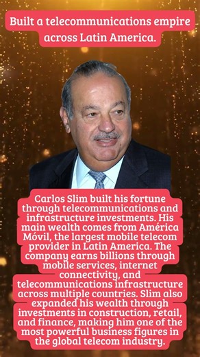 Carlos Slim – The Telecom Giant