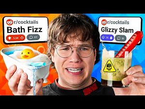 We Drank Reddit's WORST Cocktails