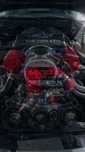 This 1400 HP Chevy Engine is Absolutely Insane #shorts #lsx #enginebuild