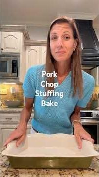 Pork Chop Stuffing Bake