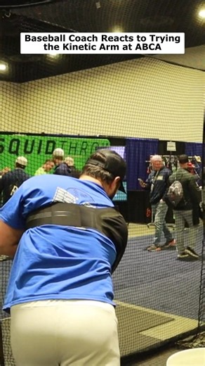 Here’s an authentic ABCA moment from the baseball community. This coach tried Kinetic Arm in person and shared that he doesn’t have a UCL, offering real context for his reaction and a clear look at how this dynamic arm stabilizer supports the arm in motion. #KineticArm #ArmSupport #DynamicArmStabilizer #ABCA #Baseball | The Kinetic Arm