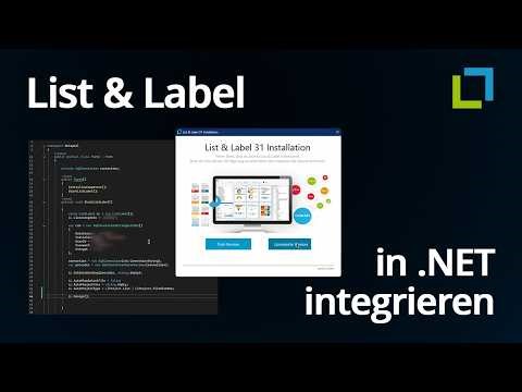 List & Label in .NET integrieren – Installation, NuGet & erster Designeraufruf