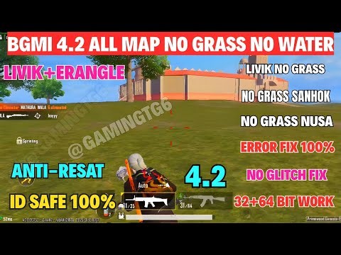 BGMI 4.2 NO GRASS CONFIG FILE | NO GRASS CONFIG BGMI 4.2 | BGMI 4.2 NO GRASS NO RECOIL CONFIG