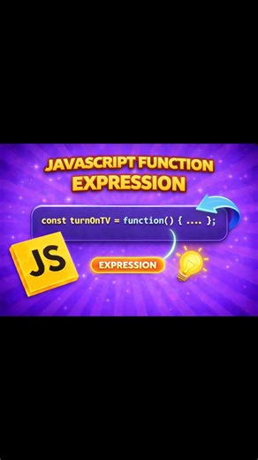 🔥 Function Expression in JavaScript | Explained Simply | Must Know Concept #codeshiksha #webdev #js
