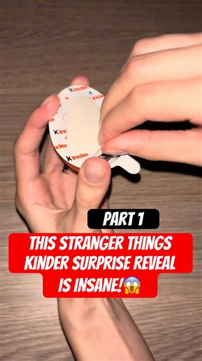 Unboxing Stranger Things Kinder Surprise! 😱 The Hidden Figure Will Shock You!