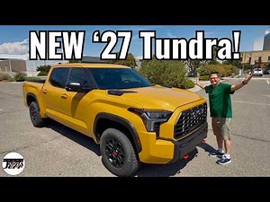 *1st* 2027 Toyota Tundra: EVERYTHING That's New!