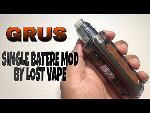 Grus 100 W by Lost Vape | Fix..Ini Mod Single Battery Keren Banget...