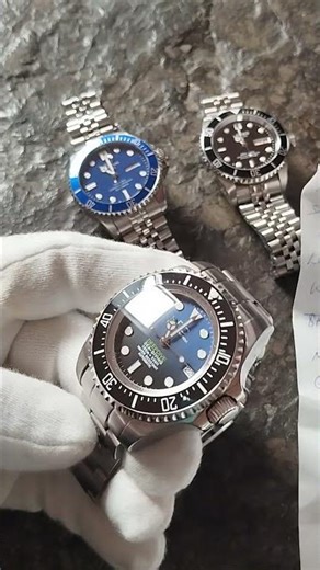 DC DWAYNE CAMPBELL DEEPDIVE SEA-DIVING 44MM HELIUM VALVE WATCH NH35 CAN-08-3A