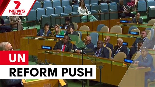 Albanese pushes for UN reform at General Assembly