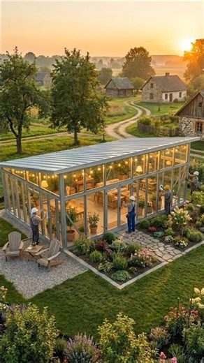 This Small Glass House Feels Perfect 😳