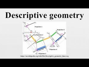 Descriptive geometry