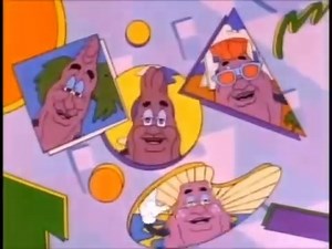 Happy Saturday Morning! 😊📺💥🥣 The California Raisins Show - 1989: This might sound crazy to those who didn’t experience the 80’s firsthand, but these singing, dancing raisins from California were a big deal back then! What started as quirky claymation raisin commercials, quickly led to other TV appearances, albums, toys and this totally rad cartoon. What a time to be alive! Stay tuned after the intro for a complementary California Raisin Bran cereal commercial featuring the original claymatio