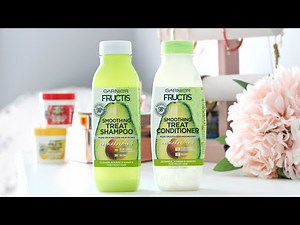 Garnier Fructis Smoothing Treat Shampoo and Conditioner