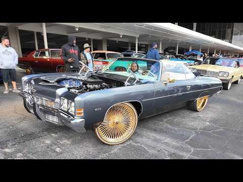 1972 Impala Convertible Donk Shows Off Conventional Motor!