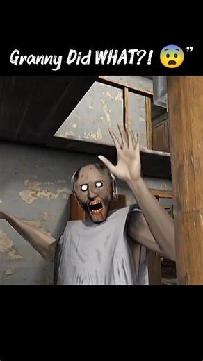 Granny Revamp Secret Escape 😱 Impossible Ending #granny #gameplay #short
