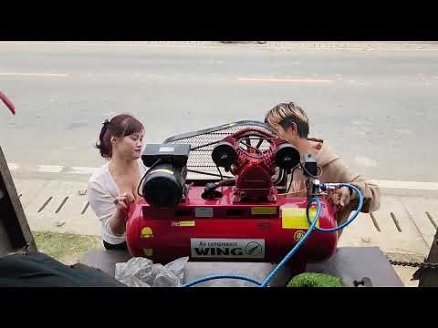 Full video: Genius girl repairs and restores machines and equipment.