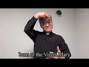 Apostles' Creed in Sign Language