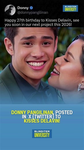 🚨 BREAKING NEWS! Nagpadala ng espesyal na mensahe si Donny Pangilinan para sa kaarawan ni Kisses ! 🎉