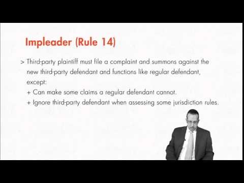 Module 5.5: Joinder and Intervention