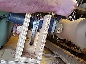 Lathe duplicating tool with grinder part 2