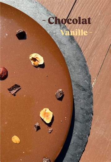 Entremet chocolat vanille