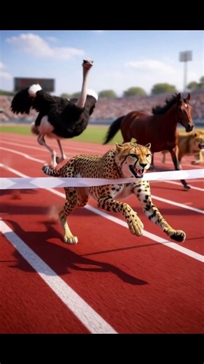 “Fastest Animals on Earth 🐆 | Who Wins This Race?” #love