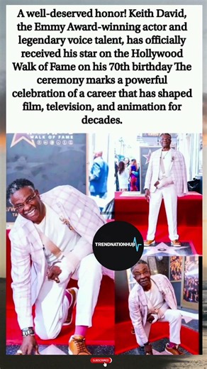 ⭐ Keith David Honored with Hollywood Walk of Fame Star on His 70th Birthday#fyp #fypage #ytshorts