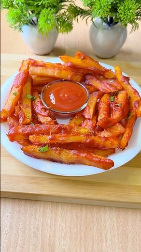 Chilli Garlic French Fries Recipe #shorts #frenchfries #potato #snacks #recipe #trending #viral