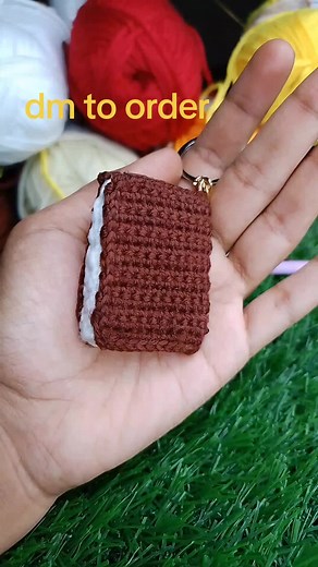 Custom Bible Key Chain - Unique Crochet Design