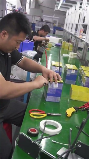 Inside a LiFePO4 Battery Factory: Automated Laser Welding & QC Process!