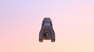 1990s "hyperloop" Black Mesa - 3D model by kake