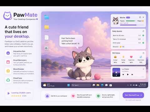 Cute Desktop Pet