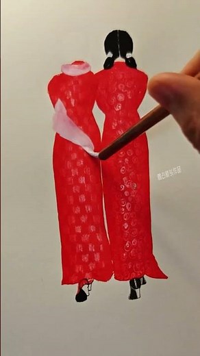 While being hardworking, also be happy. #Learn painting together #Easy to learn series #Original cr