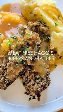 Meat Free Haggis, Neeps and Tatties - #MeatFreeMonday #haggis #burnsnight