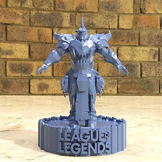 Hecarim League of Legends STL File, 3D Printable Centaur Knight Figurine, Fantasy Gaming Statue, Dark Warrior Model, Collector Desk Decor - Etsy