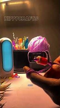 How To Use A Crochet Row Counter| Nippycrafts🧶