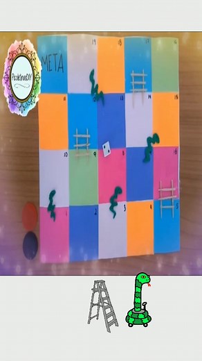 Juego de Serpientes y Escaleras para Niños
